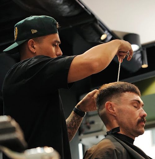 Prince mid-cut at the chair, Fresh By Prince